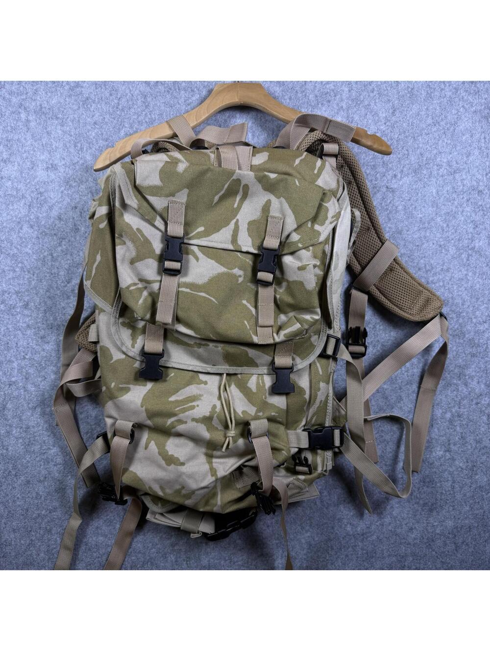 British Army Surplus Bowman Manpack Radio Carrier Desert DPM Camo Backpack PRI